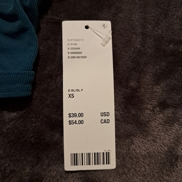 Urban Outfitters women's size XS halter top NWT teal - Picture 4 of 4